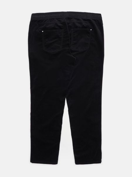 Хлопковые классические брюки C&a черные