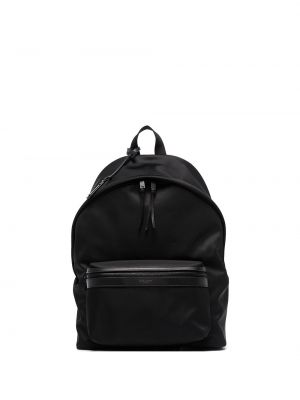 Leder rucksack Saint Laurent schwarz