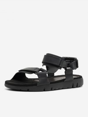 Kožené sandály Lasocki černé