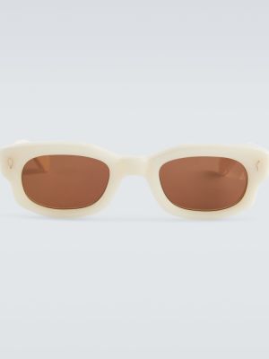 Okulary przeciwsłoneczne Jacques Marie Mage białe