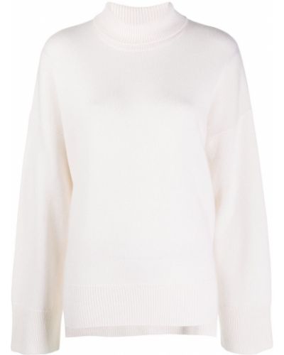 Sweter z kaszmiru Le Kasha biały