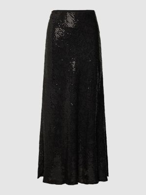 Długa spódnica z cekinami Neo Noir czarna