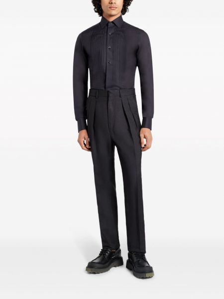 Anzug aus baumwoll Tom Ford schwarz