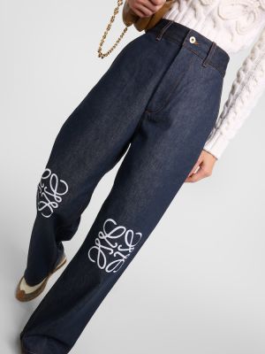 Jeans baggy Loewe blu
