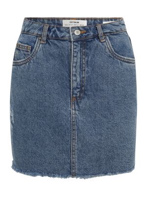 Bavlnená džínsová sukňa Cotton On Petite modrá