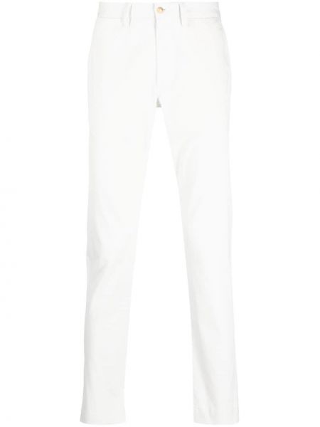 Pantaloni classici Polo Ralph Lauren bianco