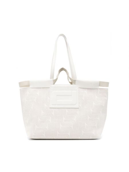 Shopper handtasche mit taschen Lancel weiß
