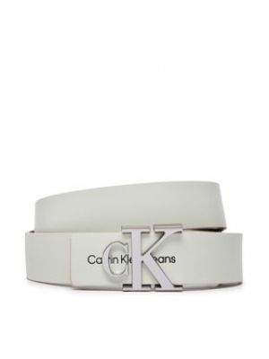 Pásek Calvin Klein Jeans bílý