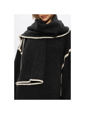 Bufanda de lana de cachemir con estampado de cachemira Totême