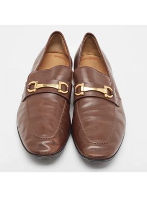 Calzado de cuero Salvatore Ferragamo Pre-owned marrón