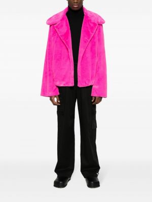 Dūnu jaka ar kažokādu Styland rozā