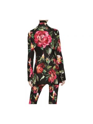 Blazer de flores con estampado Dolce & Gabbana