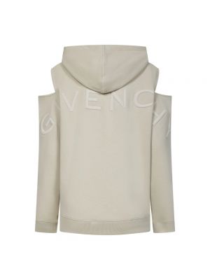Sweter na zamek Givenchy beżowy