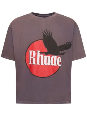 T-shirt Rhude grigio