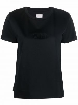 T-shirt Woolrich schwarz