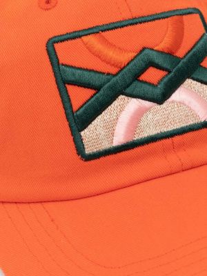 Pamučna kapa United Colors Of Benetton narančasta