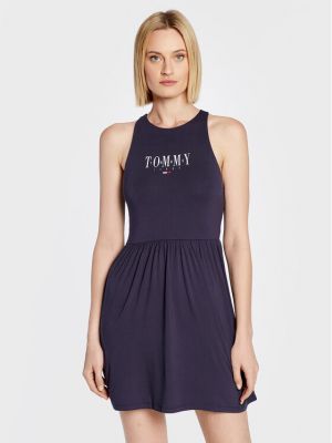 Mini haljina Tommy Hilfiger plava