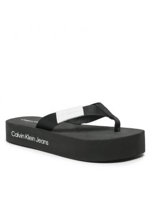 Sandale Calvin Klein Jeans negru