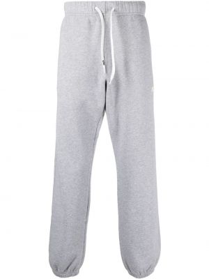 Pantalon de joggings en coton à imprimé Autry gris