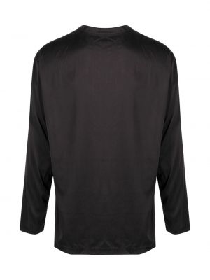 Hedvábná košile s knoflíky Tom Ford černá