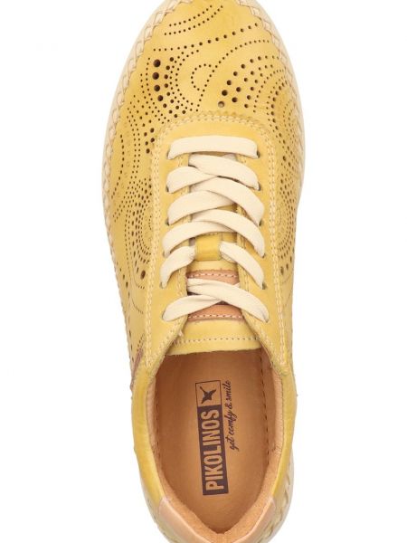 Sneakersy Pikolinos żółte