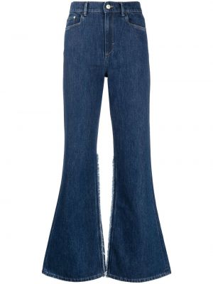 Flared jeans Wandler blå