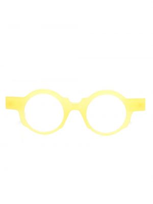 Okulary z nadrukiem Kuboraum żółte