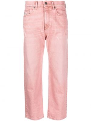 Straight jeans Diesel pink