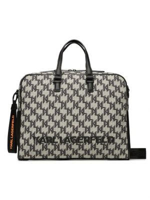 Laptop táska Karl Lagerfeld bézs