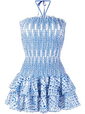 Sukienka mini z haftem Charo Ruiz Ibiza