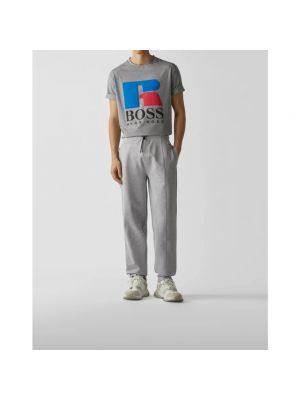 Spodnie sportowe Hugo Boss szare