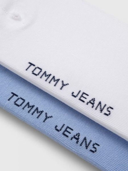 Rajstopy Tommy Jeans niebieskie