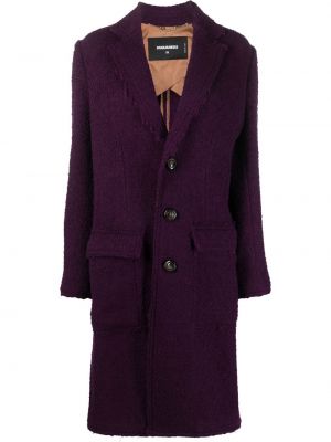 Kabát Dsquared2 fialový