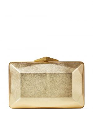 Pochette Jimmy Choo doré