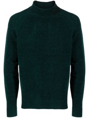 Aksamitny sweter Roberto Ricci Designs zielony