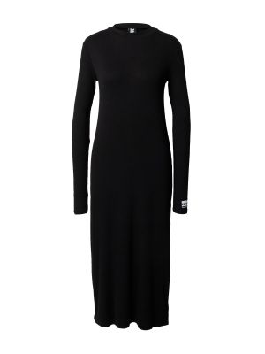Midi obleka s karirastim vzorcem Karo Kauer črna