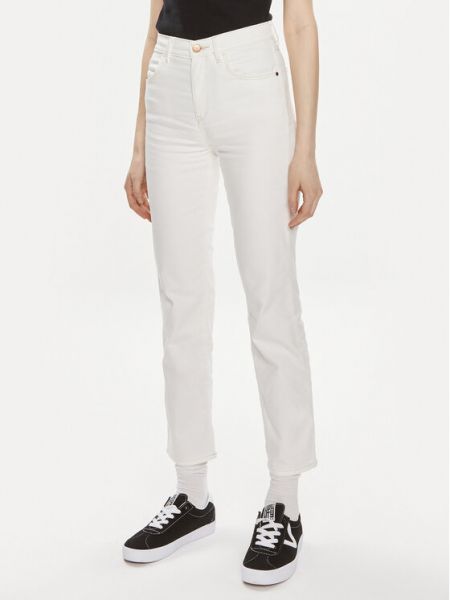 Straight leg jeans Wrangler bianco