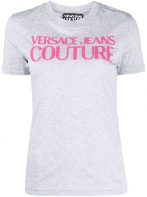 T-shirt Versace Jeans Couture grå