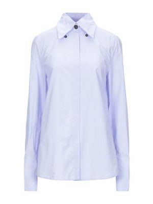 Camisa de algodón Tela violeta