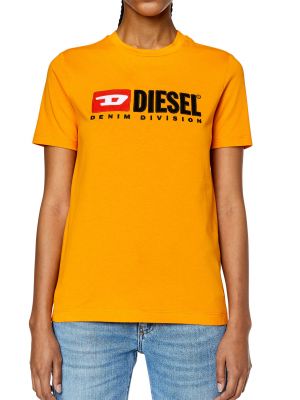 Футболка Diesel оранжевая