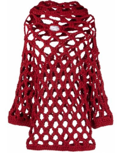 Vilnonis megztinis Concepto raudona