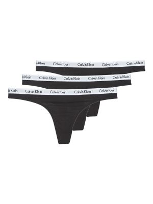 Chiloți tanga Calvin Klein Underwear negru