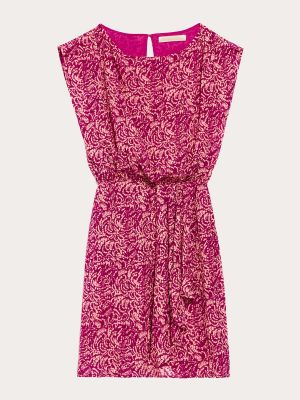 Mini vestido con estampado Vanessa Bruno rosa