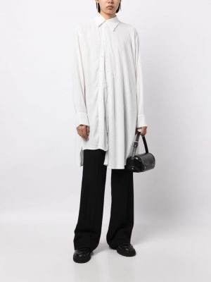 Asymmetrische hemd Yohji Yamamoto weiß
