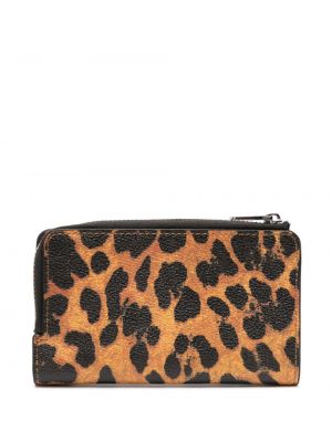 Leopardí kožená peněženka s potiskem Bimba Y Lola