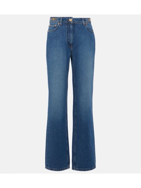 Straight jeans Versace blå