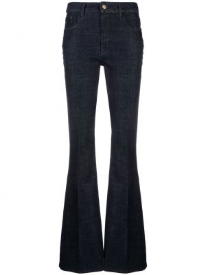 Relaxed fit flare jeans med hög midja Jacob Cohën blå