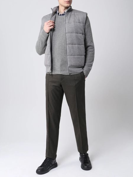 Кашемировый свитер Ralph Lauren серый