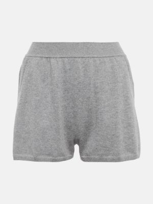 Shorts en cachemire Loro Piana gris