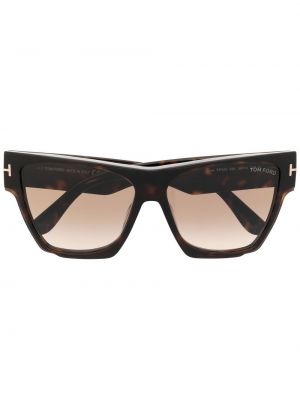 Okulary przeciwsłoneczne Tom Ford Eyewear brązowe